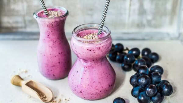 Image credits: Getty Images Grape & Oatmeal Drink