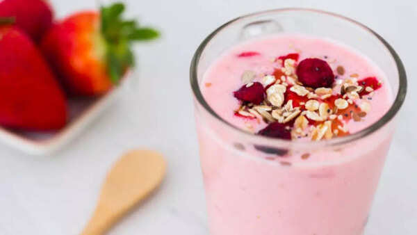 Image credits: Getty Images Strawberry & Oatmeal Drink