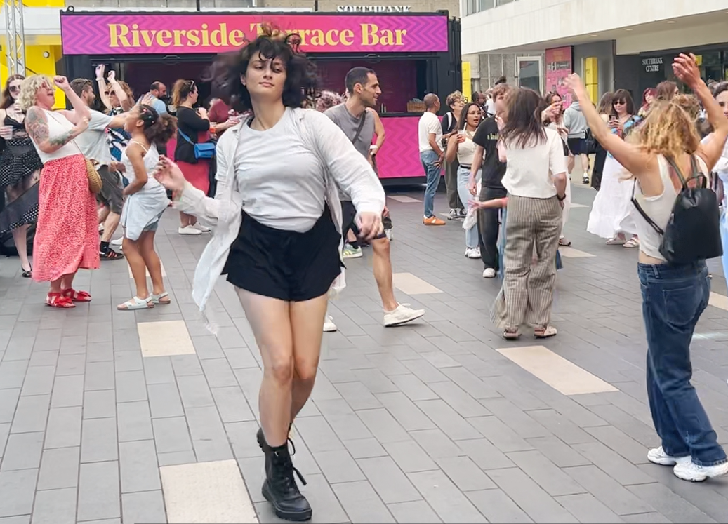 Ravers are entreated to ‘dance like no one’s watching’