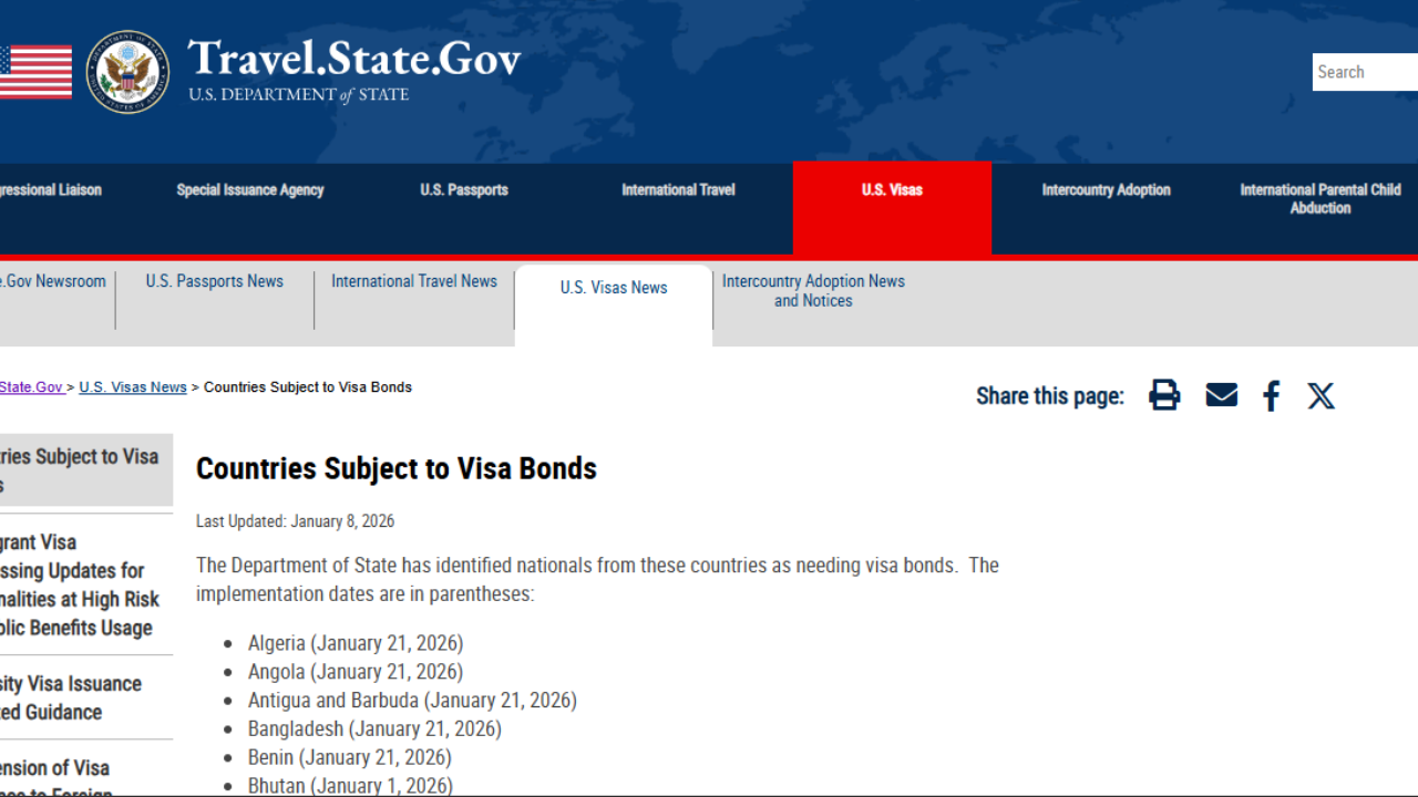 us visa bond