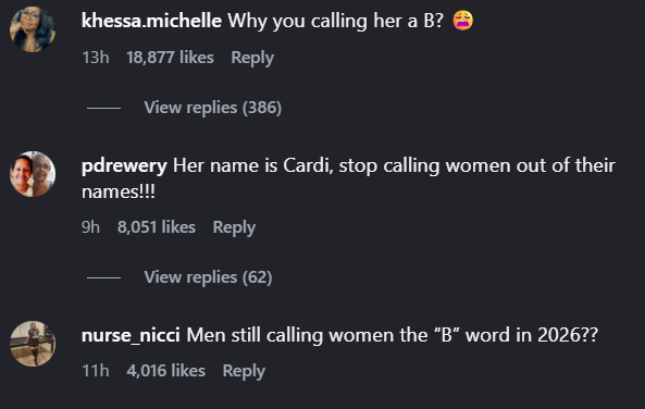 50 Cent gets called out over using slur for Cardi B