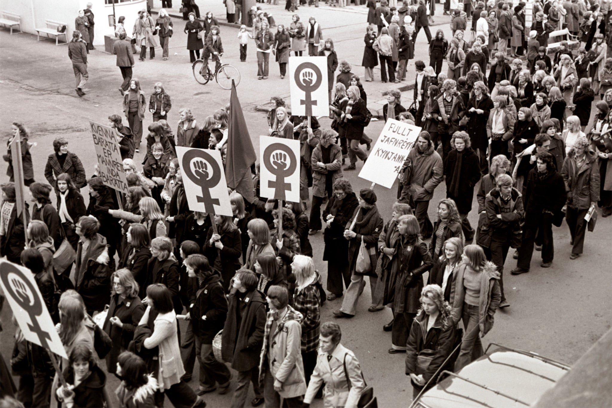 The Women's Day Off in 1975 saw 90% of Iceland’s women strike